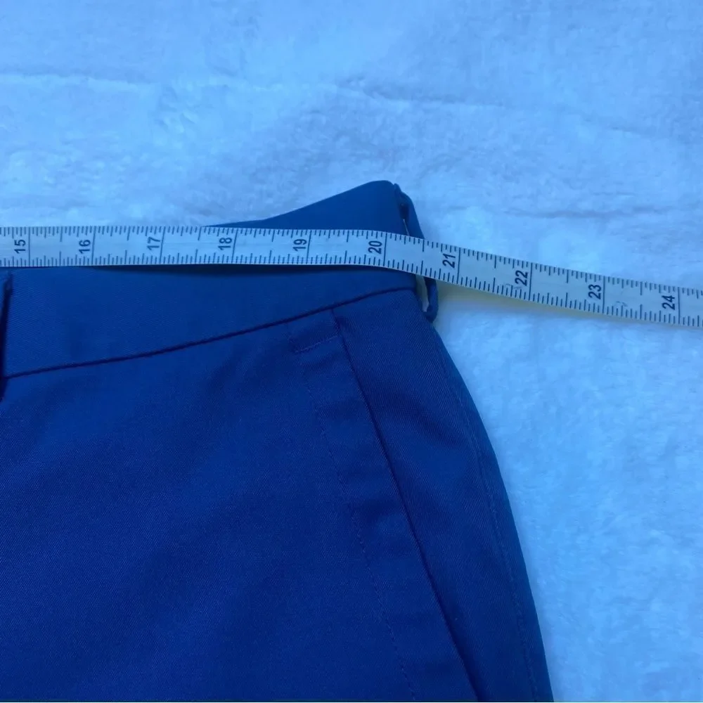 Peter Millar Wicking Blue Flat Front Shorts Size 42